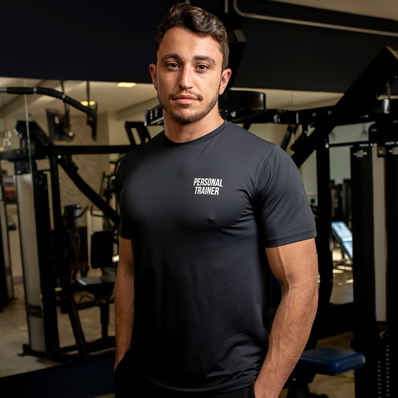 Camisa Masculina Academia Pro Fit Estampada Camiseta Musculação
