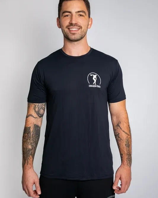 Camiseta Educação Física Preta