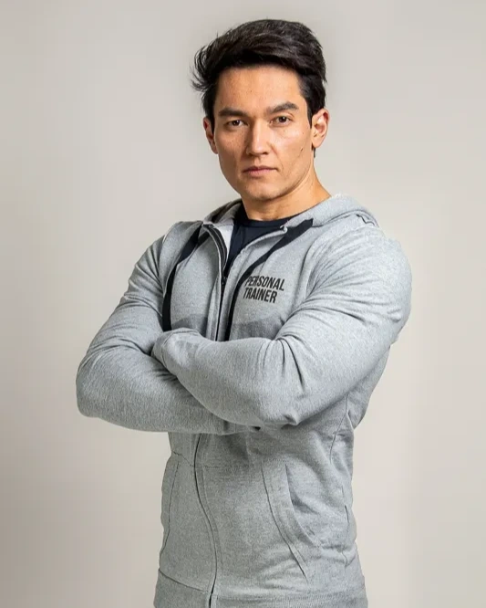 Jaqueta Cinza Personal Trainer Masculina Academia Hardcore Training