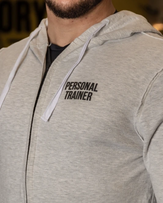 Jaqueta Crua Personal Trainer Masculina  Academia Hardcore Training