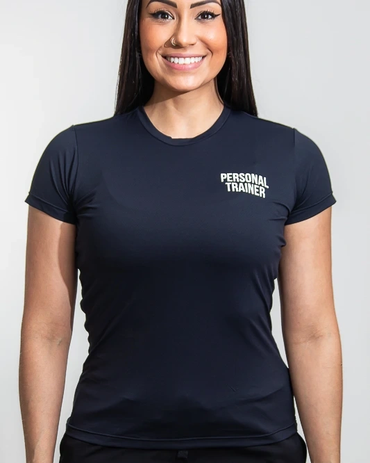Vest Legging Preta Personal Trainer Feminina Academia Hardcore Training