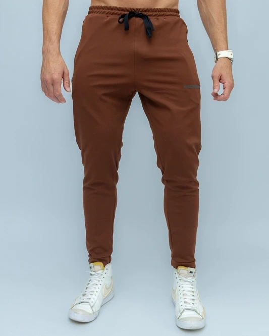 Calça Marrom Jogger Masculina Hardcore Training