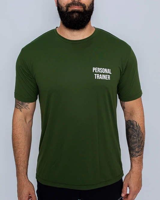Camiseta Verde Escura Personal Trainer